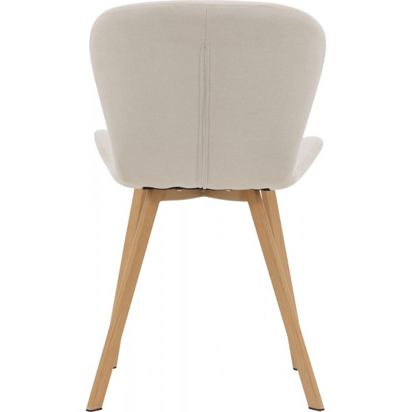Lilja matstol - Beige/ek