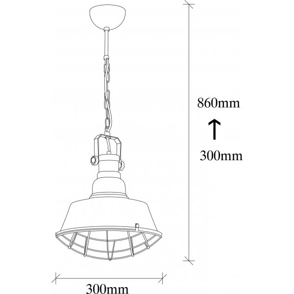 Plafonnier Samba 3716 - Noir/or