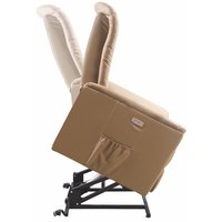 Kent lift-up fåtölj (EL) - Beige Konstläder Kent lift-up fåtölj (EL) - Beige Konstläder