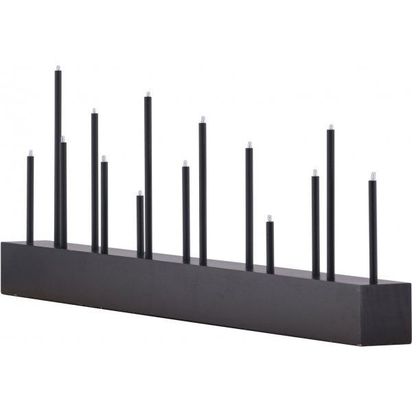 Kungsberget ljusstake - Svart Kungsberget ljusstake - Svart