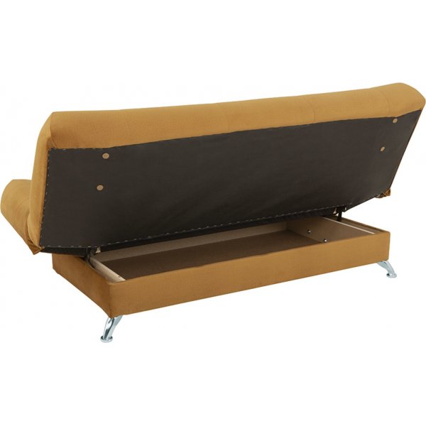 Viola 3-zits slaapbank - Geel