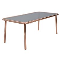 Basic soffbord 120 - koppar Basic soffbord 120 - koppar