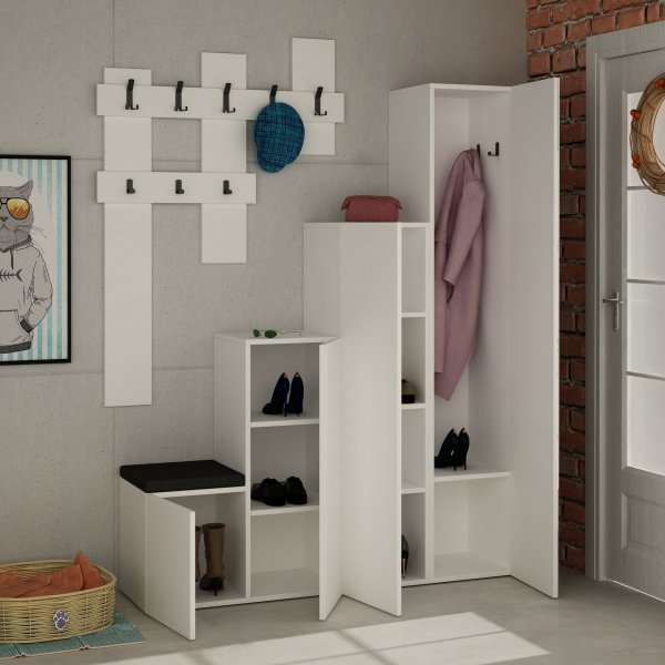 Up hallmöbel - Vit Up hallmöbel - Vit