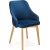 Chaise de salle  manger Catrin 2 - Bleu