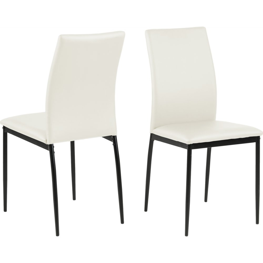 Demina matstol Vit PU 399 kr Trendrum.se