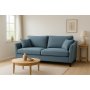 Soffa Liberty 2,5-sits med nitar - Blgrn