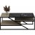 Table basse Lora 120 x 45 cm - Noir