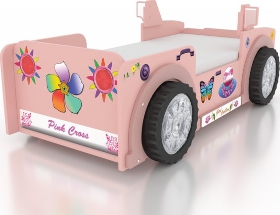 Jeep Marta rosa - 90 x 190 cm