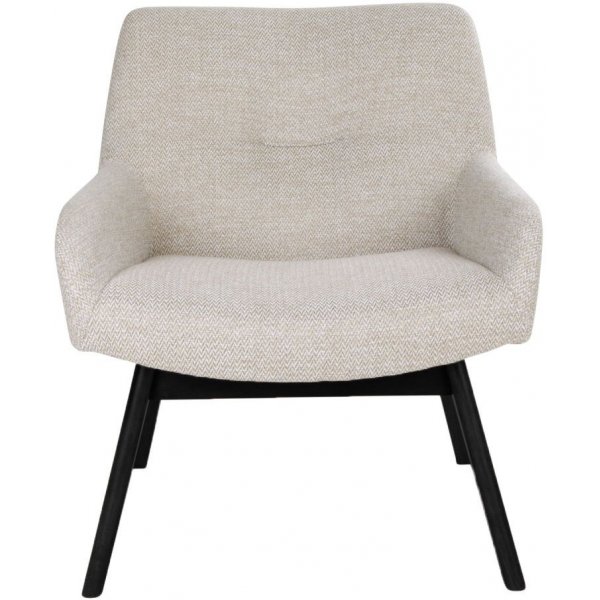 Fauteuil London - Sable/noir Fauteuil London - Sable/noir