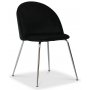 Art matgrupp, 110 cm runt bord + 4 st svarta Art stolar