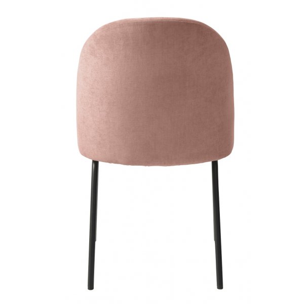 Circus stol i rosa chenille