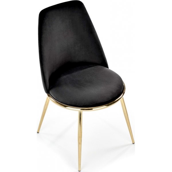 Chaise de salle à manger Cadeira 460 - Noir Chaise de salle à manger Cadeira 460 - Noir