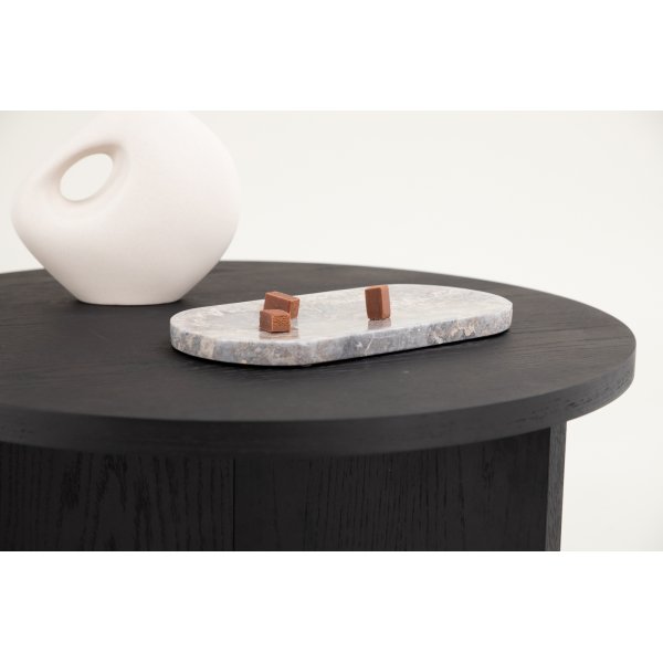 Table basse Melker 85 cm - Noir