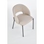 Matstol beige/svart - Cadeira + Textilrengring fr mbler