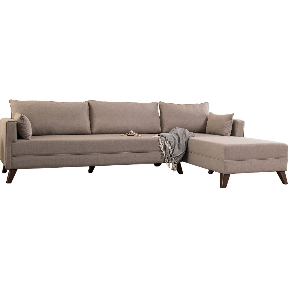 Bella divansoffa höger - Cream - Soffor med divan, Divansoffor, Soffor
