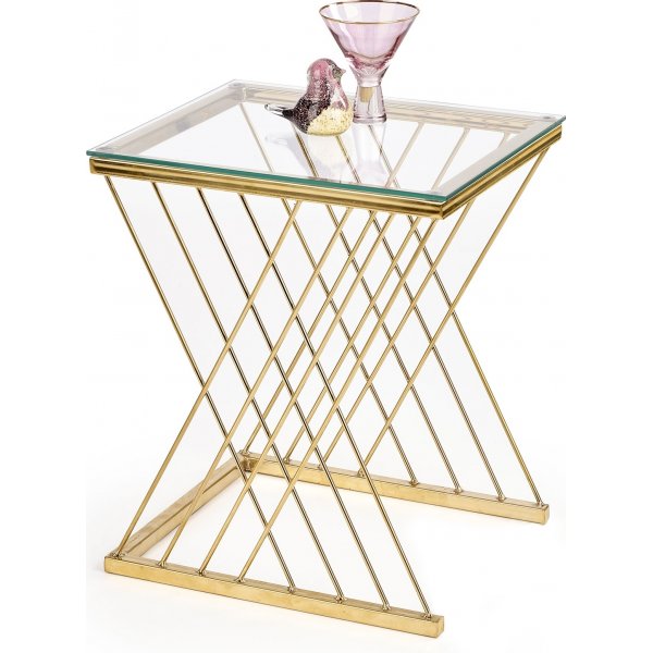 Table basse Moselle 45 x 39 cm - Or