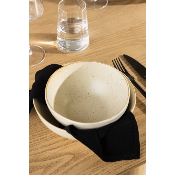 Active skål Ø15 cm - Beige/Svart Active skål Ø15 cm - Beige/Svart