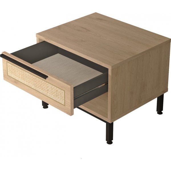 Oceaan nachtkastje - Walnoot/eik