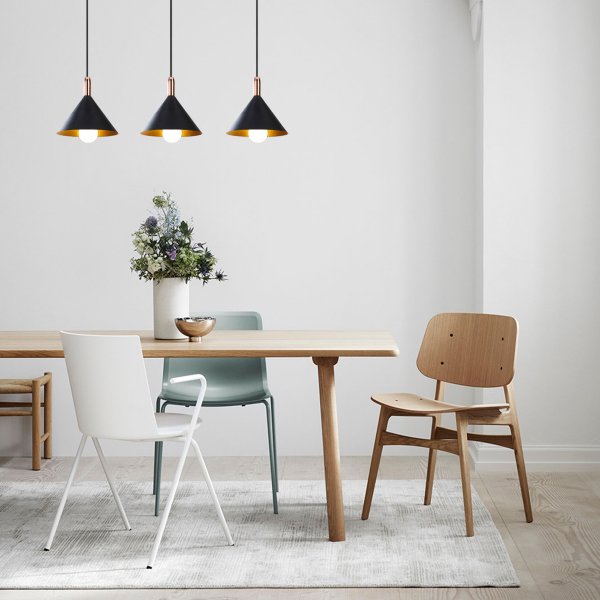 Plafonnier Berkeley 203-S1 - Noir Plafonnier Berkeley 203-S1 - Noir