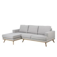 Ventura soffa - Ljusgrå - Vänster Ventura soffa - Ljusgrå - Vänster