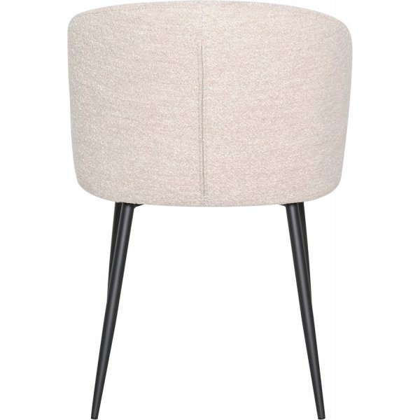 Chaise de salle à manger Iben - Bouclé beige Chaise de salle à manger Iben - Bouclé beige