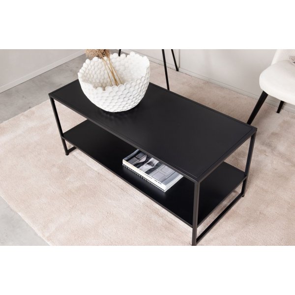 Träne soffbord 101,6 x 43,2 cm - Svart Träne soffbord 101,6 x 43,2 cm - Svart