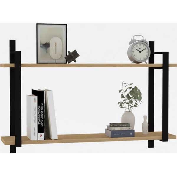 Abat wandplank Saffier eiken