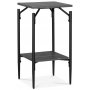 Wayne sngbord hgt med hylla 75 x 40 x 40 cm - Gr marmorfoliering