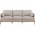 Olympia 3-sits soffa - Offwhite