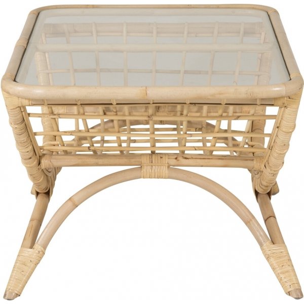 Moana soffbord - Natur/Transparent