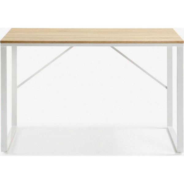 Landi skrivbord 120x60 cm - Vit/ek