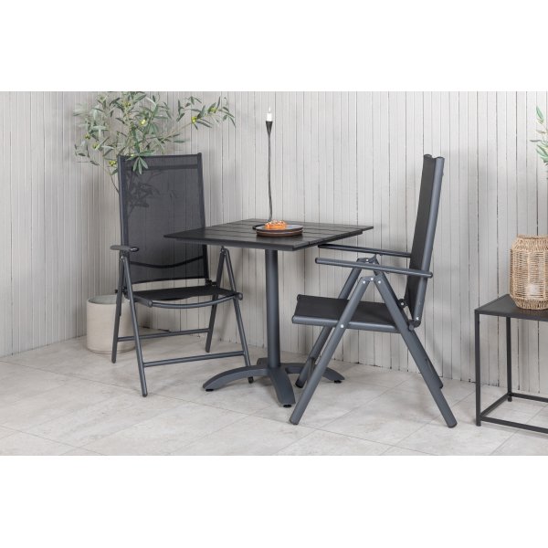 Chaise de position de repos - Noir Chaise de position de repos - Noir