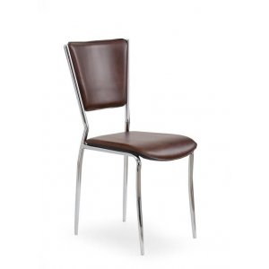 4 st Cali C stol - mörk brun - Konstläderklädda stolar, Matstolar & Köksstolar, Stolar