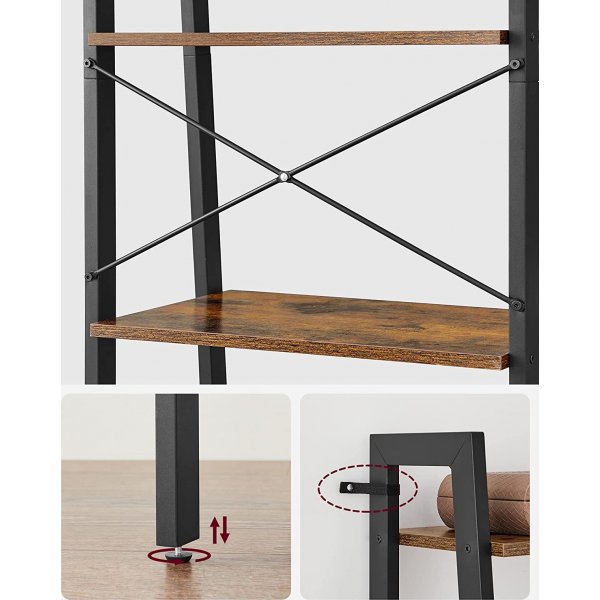 Petter opstapplank 172 cm - Bruin/zwart Petter opstapplank 172 cm - Bruin/zwart