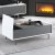 Table basse Force - Anthracite/blanc/argent