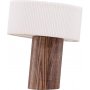 Brans bordslampa - Valnt/Vit
