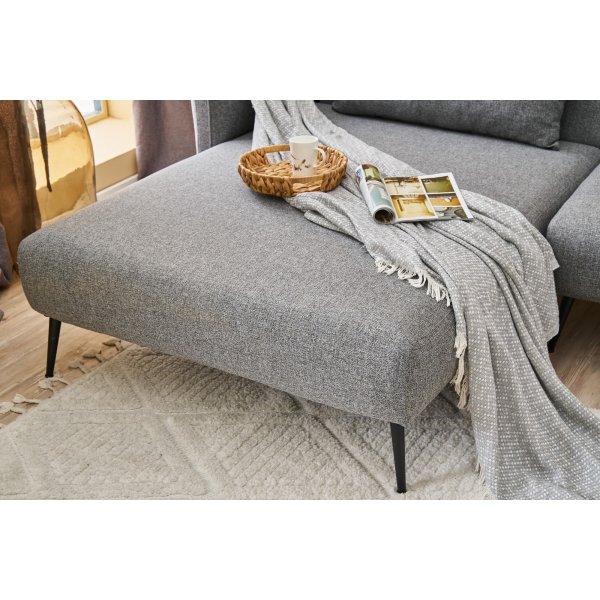 Canapé-lit Revos gauche - Gris Canapé-lit Revos gauche - Gris