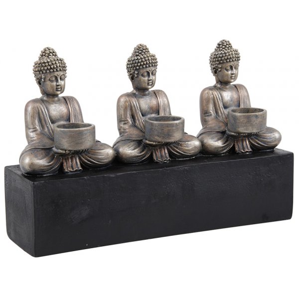 Ljusstake Buddha