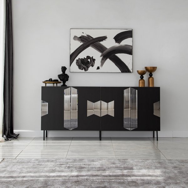 Vienna skänk - Svart Vienna skänk - Svart