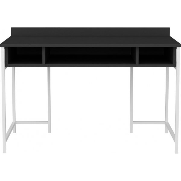 Alma skrivbord 120 x 60 cm - Vit/antracit Alma skrivbord 120 x 60 cm - Vit/antracit