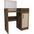 Sedef kaptafel 85,4 x 40 cm - Licht walnoot/beige