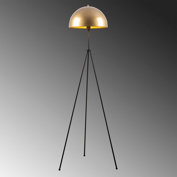 Lampadaire Can - Dor/noir
