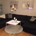 Kundbild Accent soffbord 75 - Vit marmor: Stilrent. Elegant....
