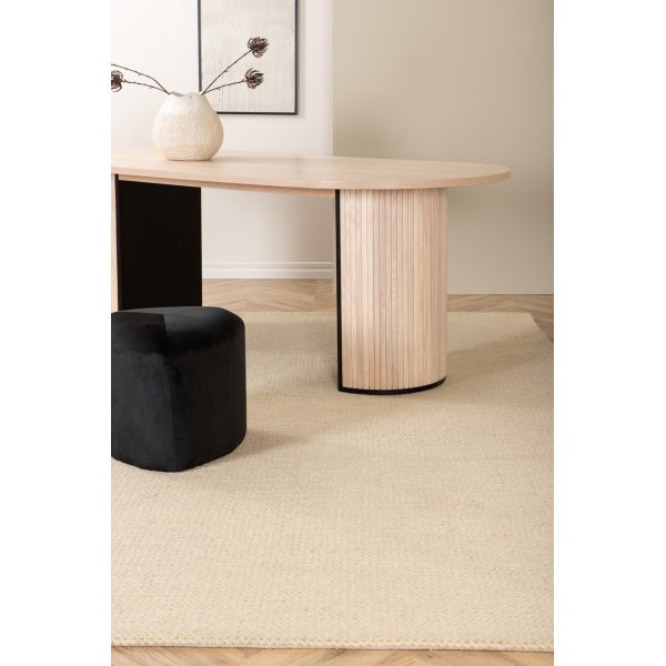 Hilding wollen vloerkleed - Crème wit Hilding wollen vloerkleed - Crème wit