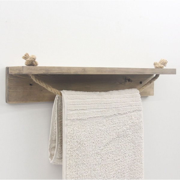 Abstracte wandplank 125 - Walnoot Abstracte wandplank 125 - Walnoot