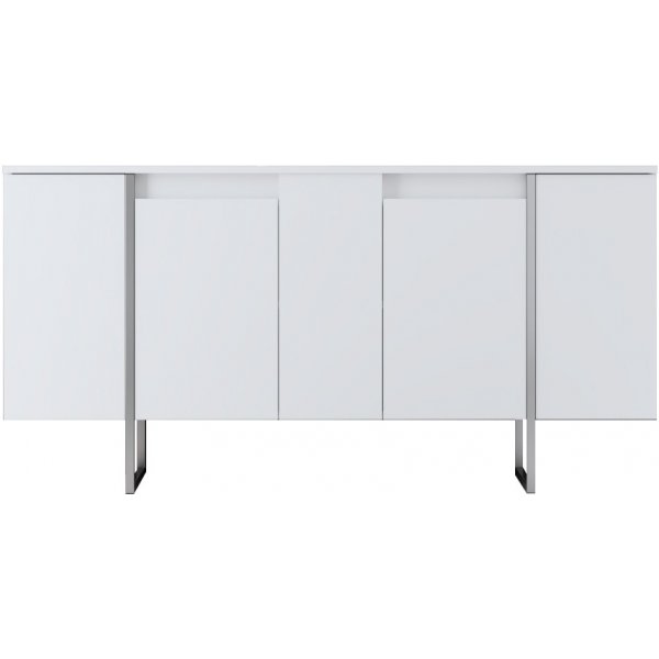 Buffet Lux - Blanc/argent