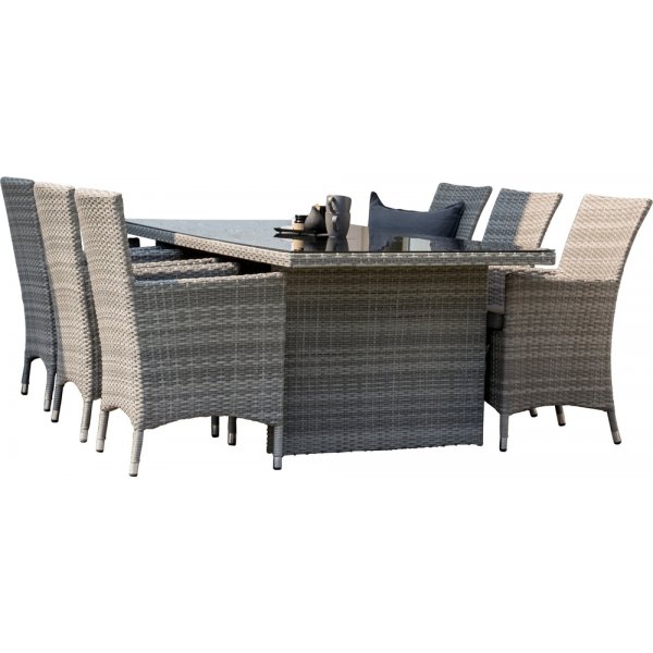 Padova utematgrupp med 6 st Malin stolar - Gr