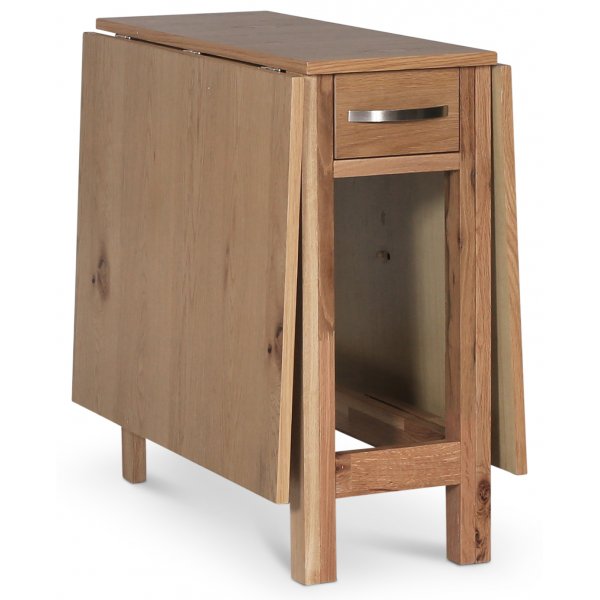 Matgrupp; Klaffbord ek med 4 st svarta pinnstolar - Fr