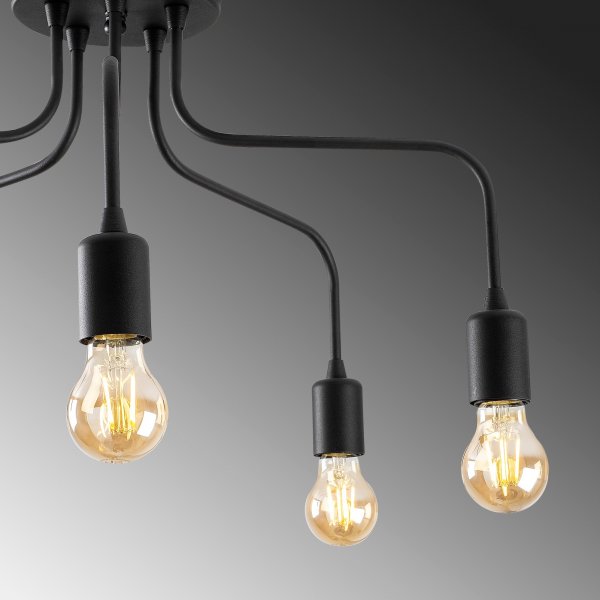 Candelabra taklampa 1182 - Svart Candelabra taklampa 1182 - Svart