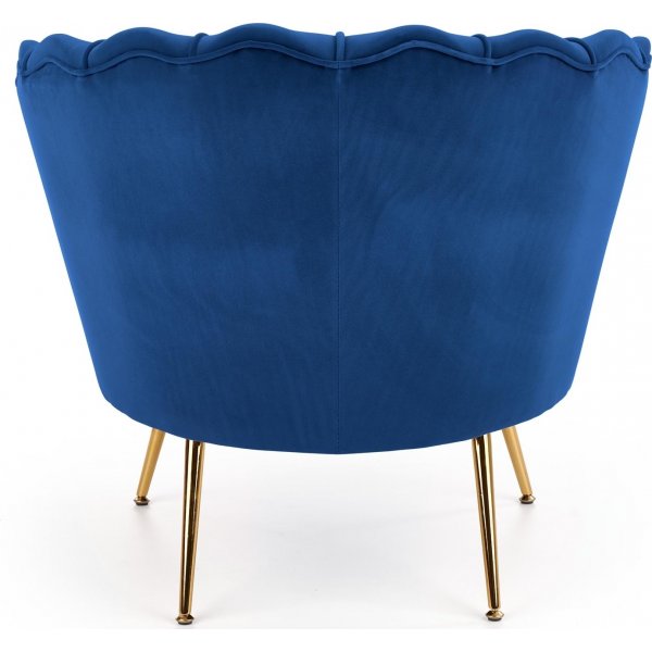 Fauteuil Aromati - Bleu/or Fauteuil Aromati - Bleu/or